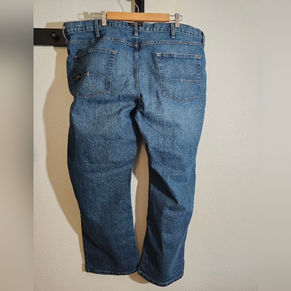 Ariat M4 Rebar Men's Blue Jeans - Picture 5 of 10